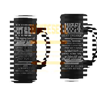 Whitesell Completely Unexplainable Notices Everything But Won’T Say It Name Coffee Mug | Seseable UK