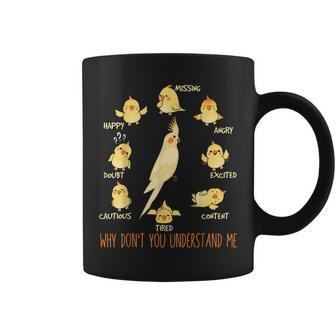 Why Don't You Understand Me オカメインコ コーヒーマグ - Kawaiitshirt
