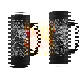 Winners Never Quit Gambling Bootleg Retro Gambler Meme Coffee Mug - Thegiftio