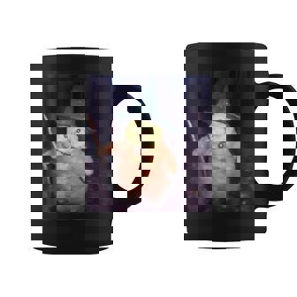 Wizard Cat Weird Halloween Meme For Cat Lovers Coffee Mug - Thegiftio