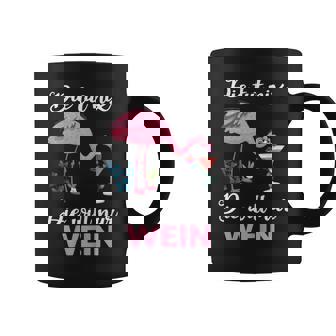 Women's Flamingo Weinlieberaufen Die Tut Nix Die Will Nur Wein Tassen - Seseable