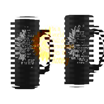 In A World Of Grandmas Be A Honey Special Grandma Coffee Mug - Thegiftio