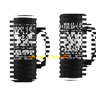 World's Best Dog Grandpa Puppy Grandfather Paw Fur Parent Coffee Mug - Thegiftio