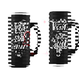 Wound Care Squad Team Wound Care Nurse Nursing Rn Coffee Mug | Mazezy