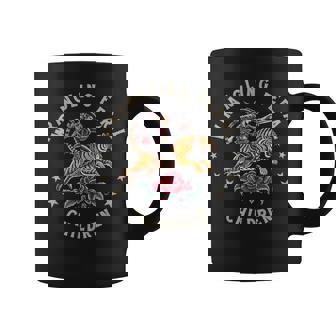 Wrangling Feral Children Cowgirl Mom Western Mother Coffee Mug - Thegiftio