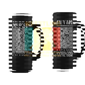 Wrestling It's What Do ビンテージレスリングレスラー コーヒーマグ - Kawaiitshirt