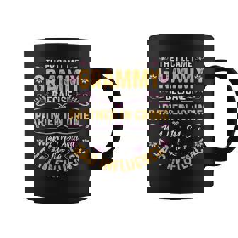 They Call Me Grammy Because Partner In Crime Coffee Mug - Thegiftio UK