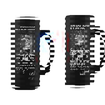 They Don't Know What The Fuc They're Doing Coffee Mug - Monsterry