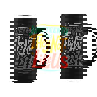They Don’T Like Us Junenth 1865 Black Pride Coffee Mug - Monsterry