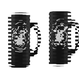 Y2k 90S Scary Tomcat Cat Is Scared Under Starry Tail Coffee Mug - Thegiftio