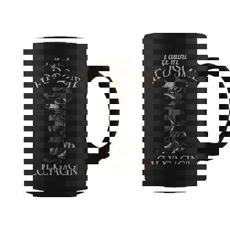 Y'all Mind If I Do Some Lollygaggin' Cowboy Raccoon Coffee Mug - Monsterry