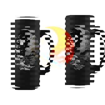 Ying Yang Energía Meditación Acuarela Tai Chi Día Y Noche Taza de café - Regaloses