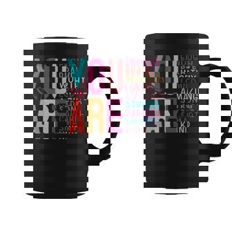 You Are Enough 感動的な引用と断言 コーヒーマグ - Kawaiitshirt