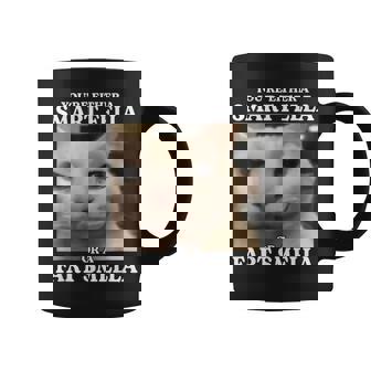 You're Either A Smart Fella Or A Fart Smella Cat Meme Coffee Mug | Mazezy