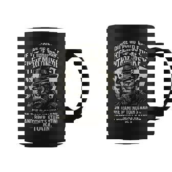 If You're Going To Fight Fight Like You're Third Monkey Coffee Mug - Monsterry