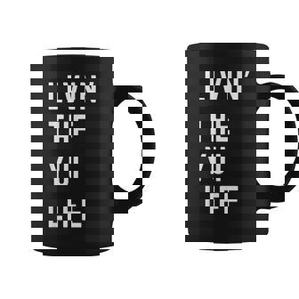 Yui の人生を生きている Yui コーヒーマグ - Kawaiitshirt