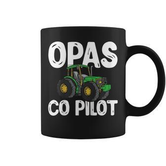 Zukünftiger Landwirt Trecker Traktor Opas Co Pilot Tassen - Geschenkecke