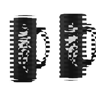 【カーン】梵字 酉年 干支 守護梵字 不動明王 9月生まれ 守り本尊 手書き 仏教 悉曇文字 古代文字 スピリチュアル コーヒーマグ - Kawaiitshirt