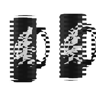 【咲】一文字 漢字 日本語 毛筆 書道 筆文字 言葉 和柄 日本 かっこいい お土産 海外 おもしろ 面白い 文字入り コーヒーマグ - Kawaiitshirt