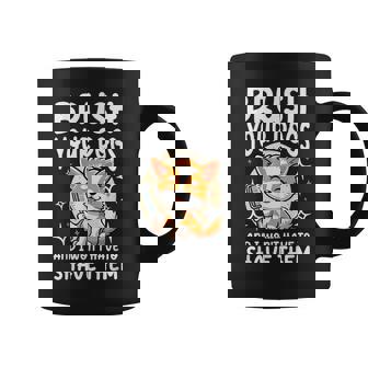 あなたの犬をブラッシングして、私はそれらを剃る必要はありません コーヒーマグ - Kawaiitshirt