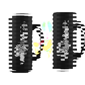 うさぎ星人 Yunaカラー コーヒーマグ - Kawaiitshirt