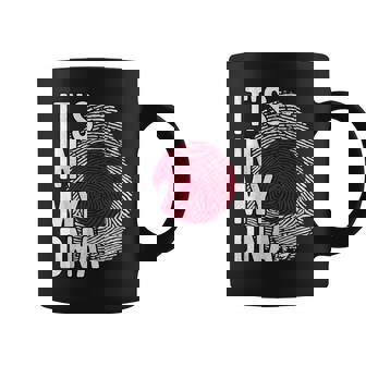 おかしな It's In My Dna 日本国旗 指紋 コーヒーマグ - Kawaiitshirt