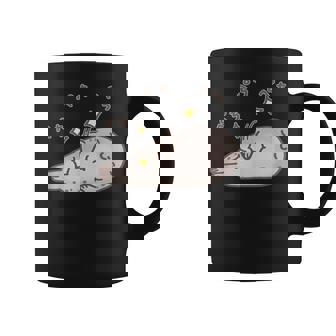 おなかをぺちぺちするアザラシちゃん おもしろ ネタ 水族館 かわいい コーヒーマグ - Kawaiitshirt