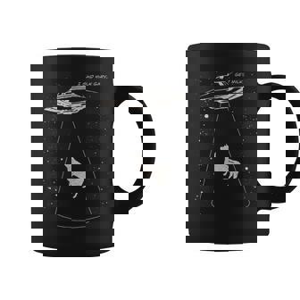 おもしろい エイリアン 牛 誘拐 ゲットミルク Ufo フライングソーサー コーヒーマグ - Kawaiitshirt