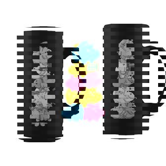 おもしろカバ カラフル レインボー 新学期 キッズ 男の子 女の子 コーヒーマグ - Kawaiitshirt