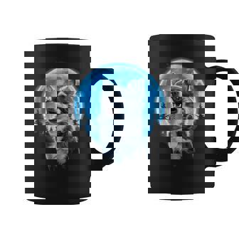 おもしろチワワ吠え月 チワワオーナー。 コーヒーマグ - Kawaiitshirt