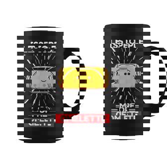 かわいい カワイイ オムレツ 少ない人 もっとオムレツ コーヒーマグ - Kawaiitshirt