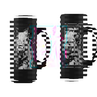 かわいい 日本の漫画 アニメ 美学 サイバーパンク テックウェア コーヒーマグ - Kawaiitshirt