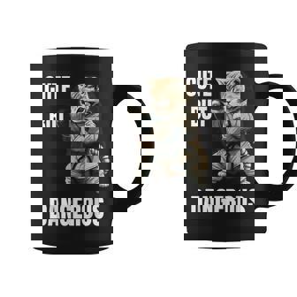 かわいいけど危険な空手 面白い テコンドー 猫 格闘技 コーヒーマグ - Kawaiitshirt