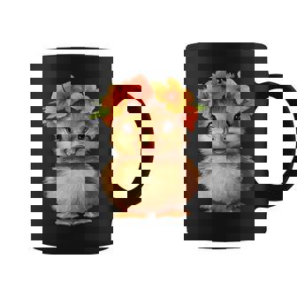 かわいいアヒルの子と花冠 コーヒーマグ - Kawaiitshirt