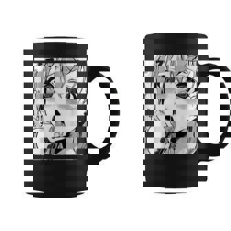 かわいいアヘ顔 アニメ 女の子 オタクウィーブ ラブ ビッグアイズ ドリップ コーヒーマグ - Kawaiitshirt