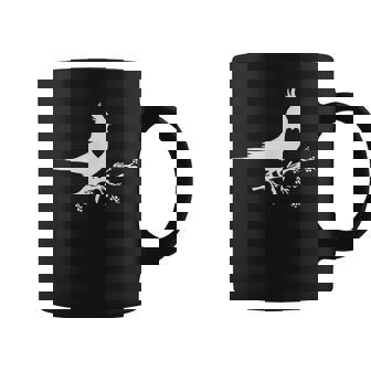 かわいいオカメインコのシルエットハート 鳥好きの方に コーヒーマグ - Kawaiitshirt