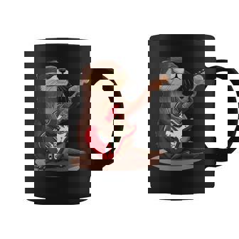 かわいいカワウソがギターを弾くコスチューム。 コーヒーマグ - Kawaiitshirt