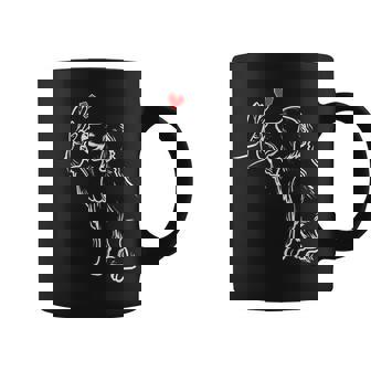 かわいいゴールデンレトリバー 愛のゴールデンレトリバー コーヒーマグ - Kawaiitshirt