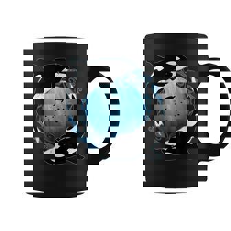 かわいいシャチキラークジラ コーヒーマグ - Kawaiitshirt