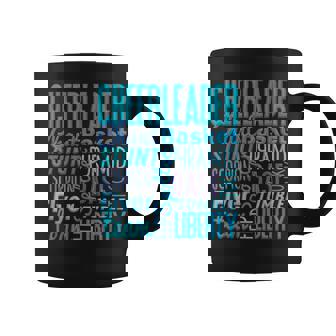 かわいいチアリーダーギフト ブルーチアムーブ チアリーディングコーチ コーヒーマグ - Kawaiitshirt