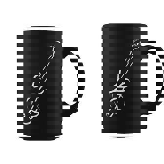 かわいいノートギターの形 コーヒーマグ - Kawaiitshirt