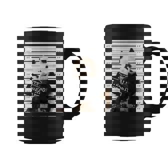 かわいいパンダの顔写真 犯罪者パンダ コーヒーマグ - Kawaiitshirt