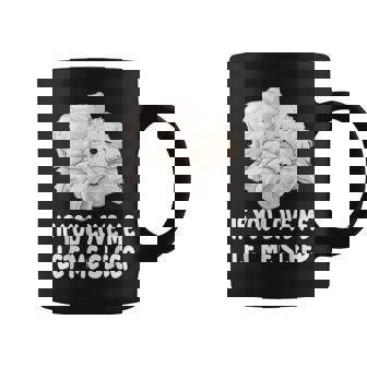 かわいいビションフリーゼ If You Love Me Let Meleep パジャマ コーヒーマグ - Kawaiitshirt