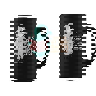 かわいいピジョン This Is My Book キャラクターコスチューム 読書用 コーヒーマグ - Kawaiitshirt