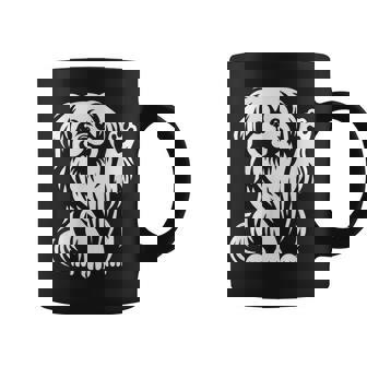 かわいいペキニーズ ハート足犬グラフィック デザイン コーヒーマグ - Kawaiitshirt