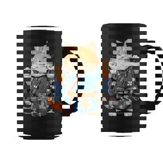 かわいいマワシ相撲帯猫ちゃんの力士 コーヒーマグ - Kawaiitshirt