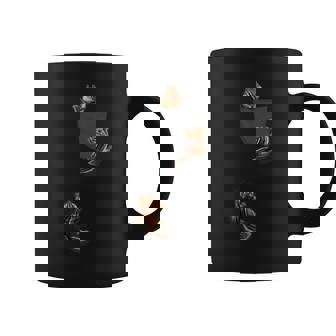 かわいいリス遊び、ポケットに登る、シマリス コーヒーマグ - Kawaiitshirt