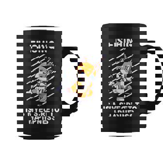 かわいい柴犬 釣りは幸せの秘密 柴犬 コーヒーマグ - Kawaiitshirt