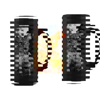 かわいい着物猫 自撮り 抹茶 バブルティー コーヒーマグ - Kawaiitshirt