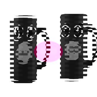かわいい豚の顔 ピンクの鼻 面白い動物愛好家コスチューム コーヒーマグ - Kawaiitshirt